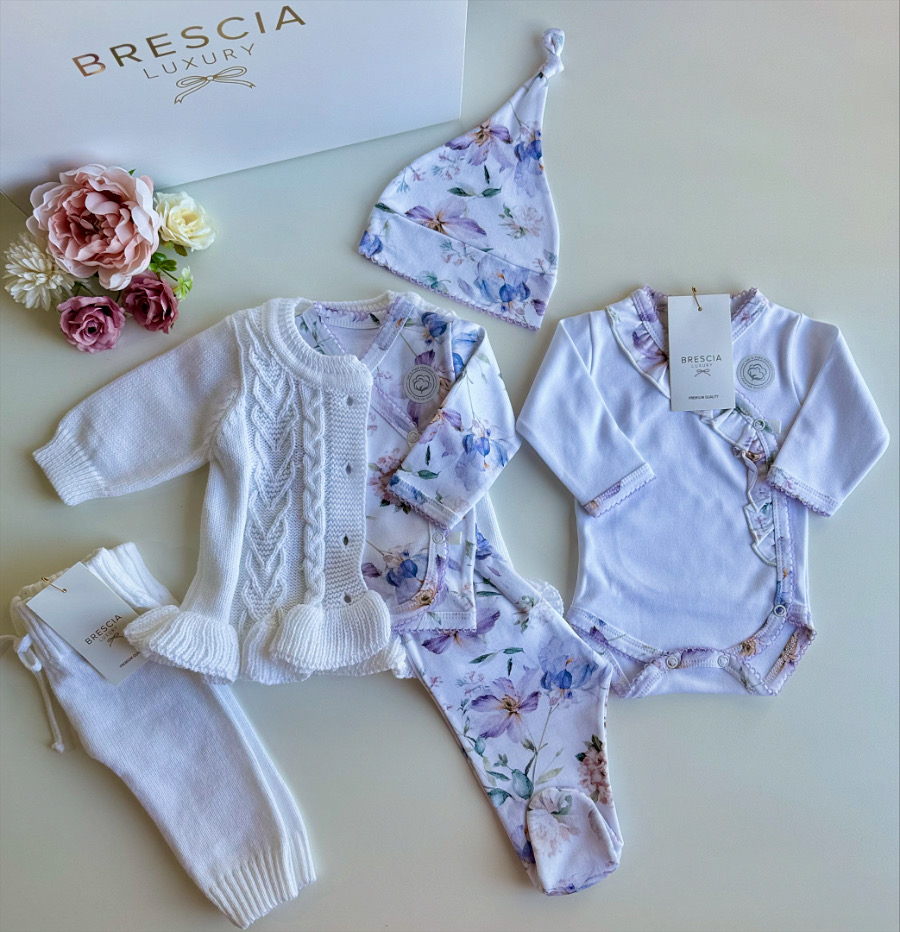 Set Pima Premium   4  Lila