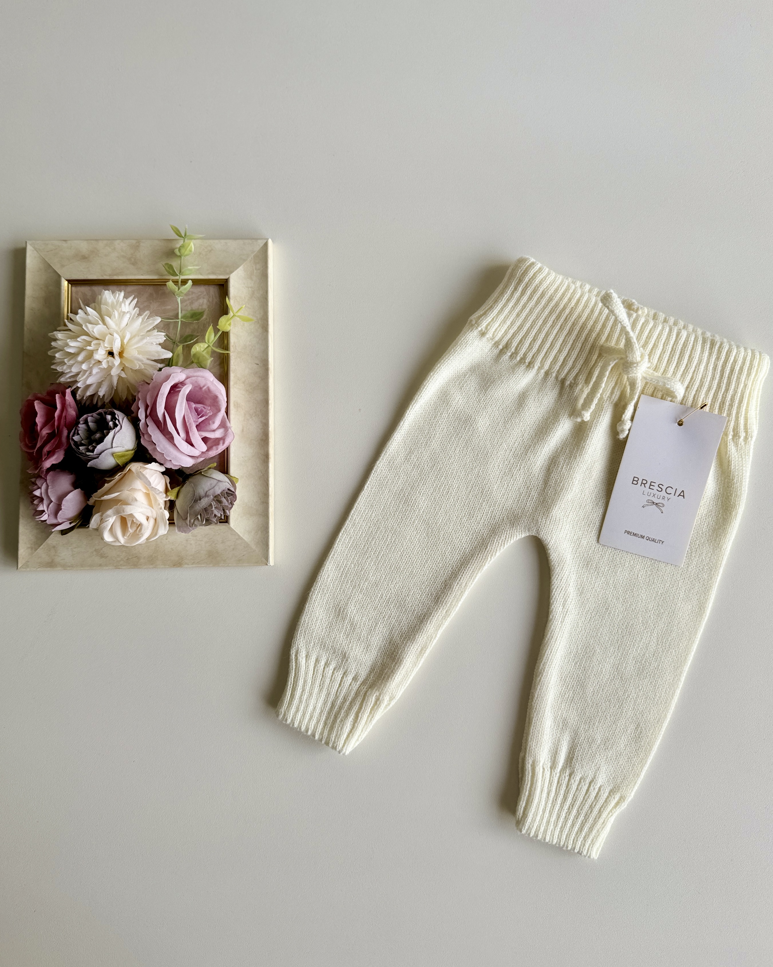 Pantalon Tejido  Premium  Natural