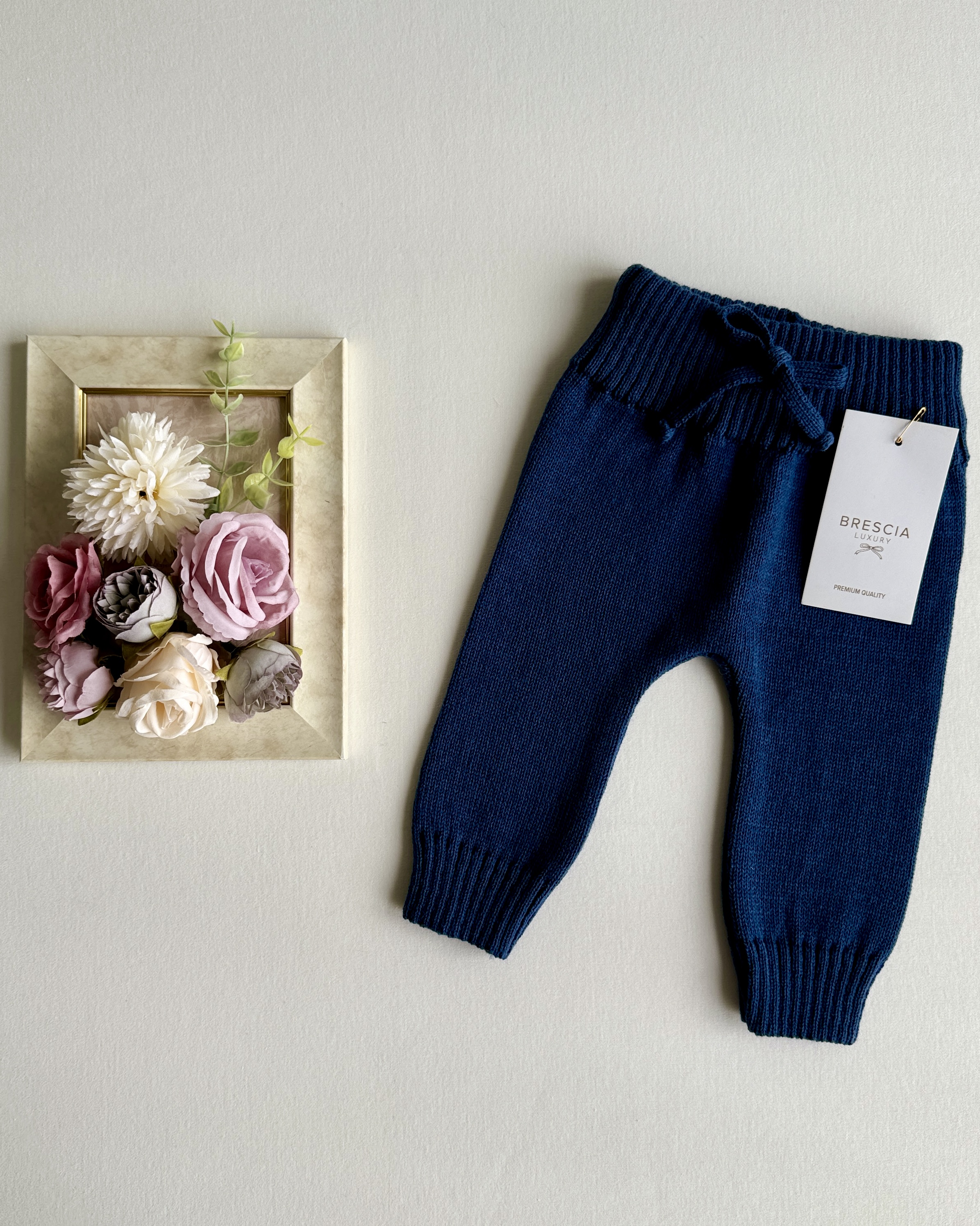 Pantalon Tejido  Premium Azul