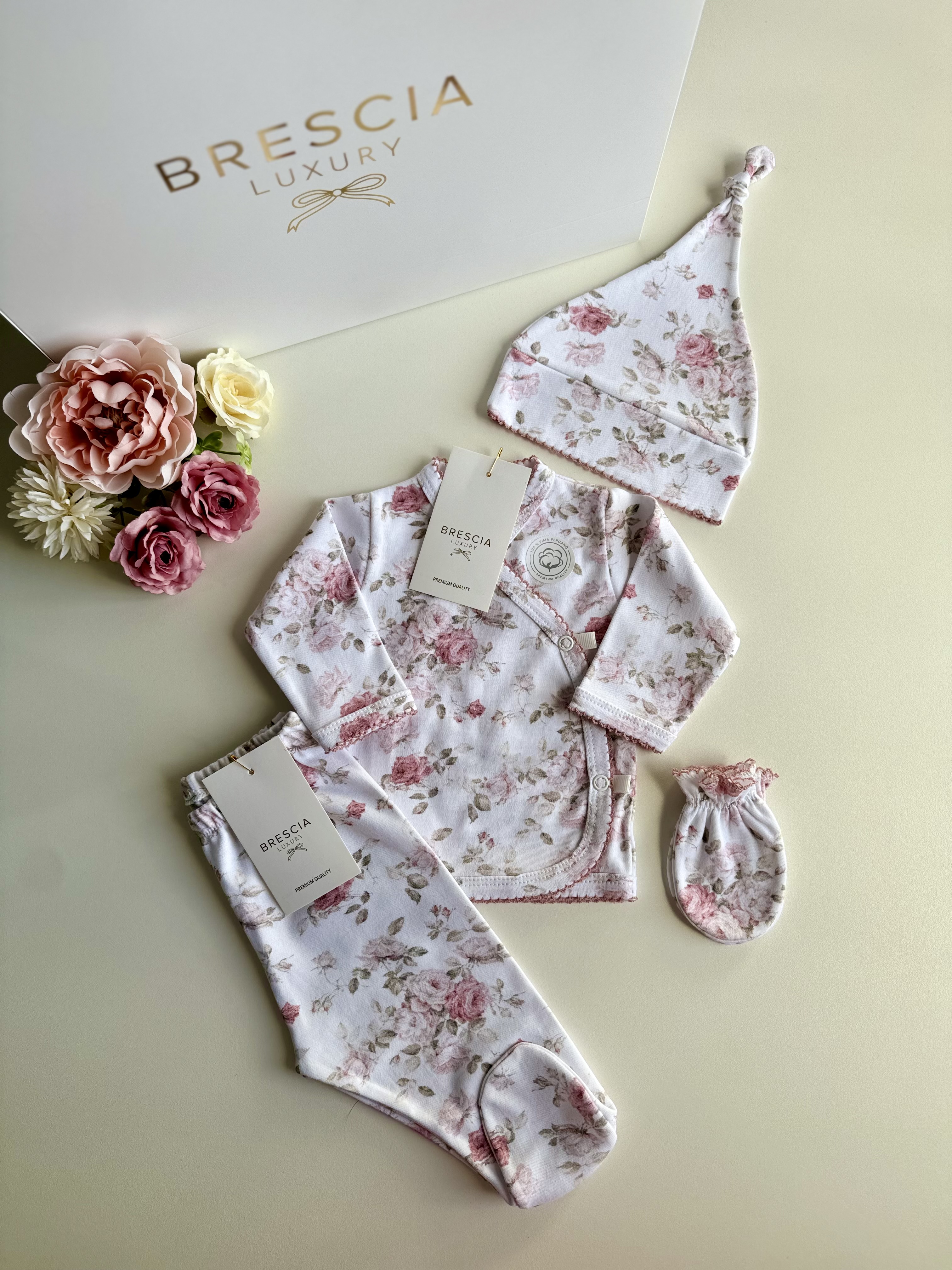 Set Pima Premium   4  Pure Rose