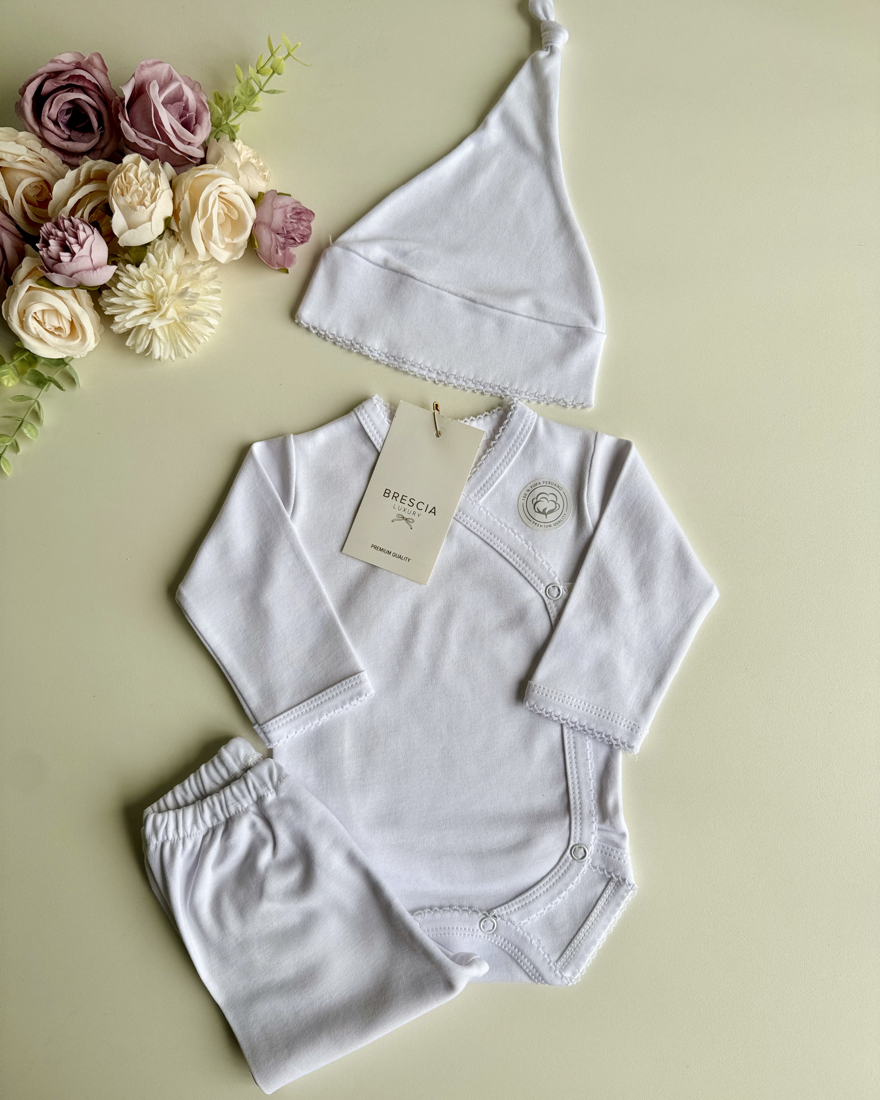 Baby Pima  Elegante Blanco  3