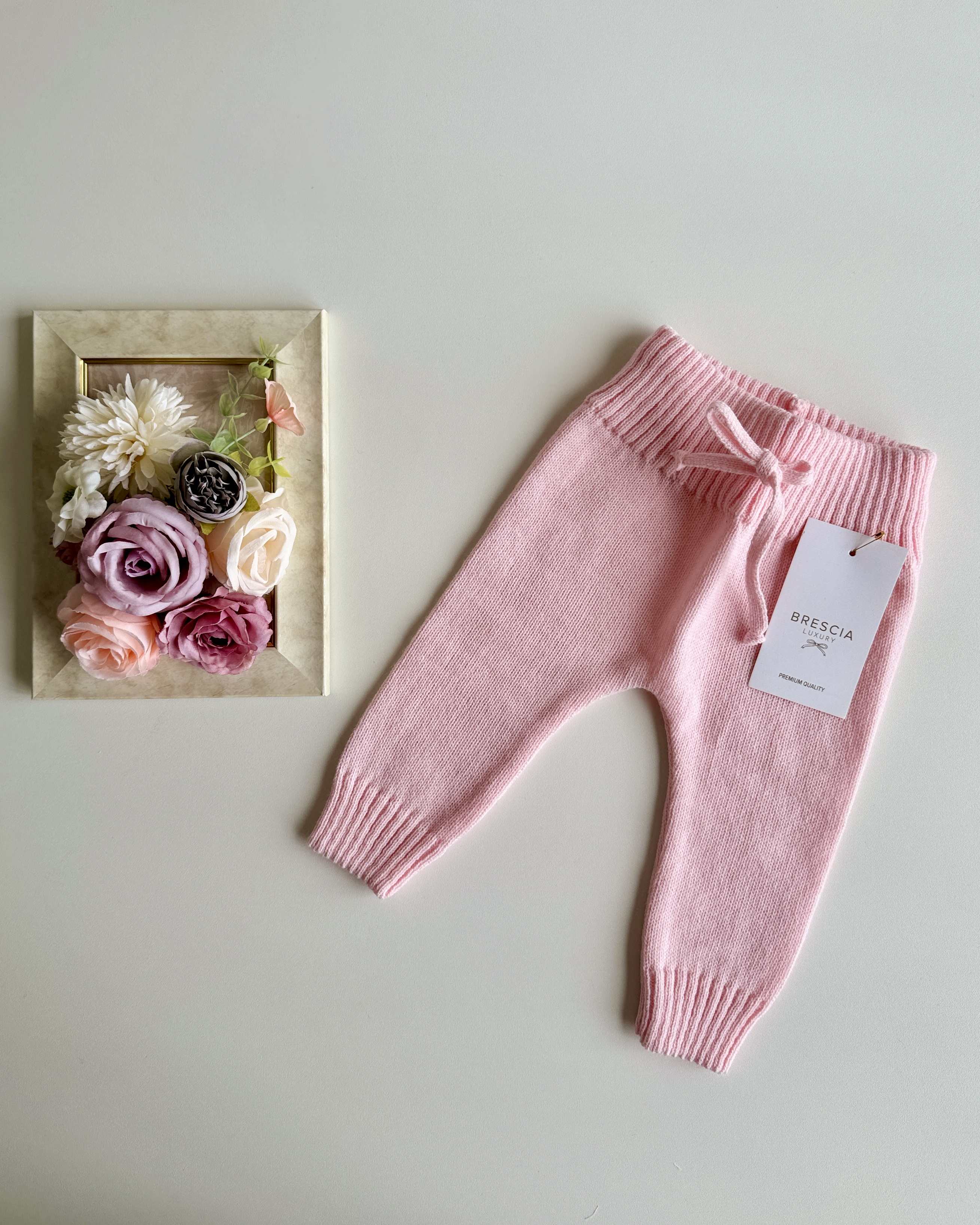 Pantalon Tejido  Premium Rosa