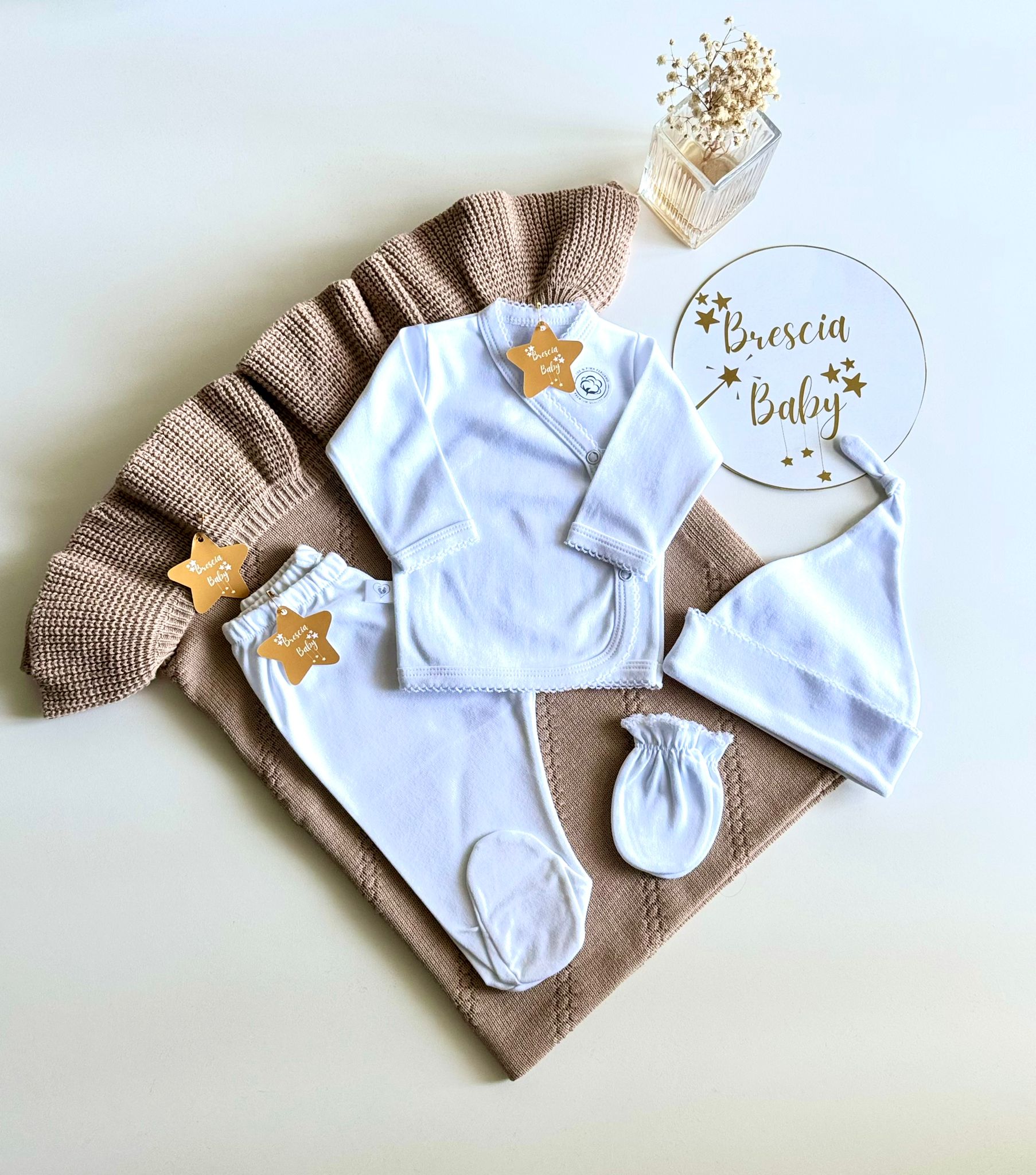 BABY PREMIUM Elegante 4 (SET DE 4 PIEZAS LISO)