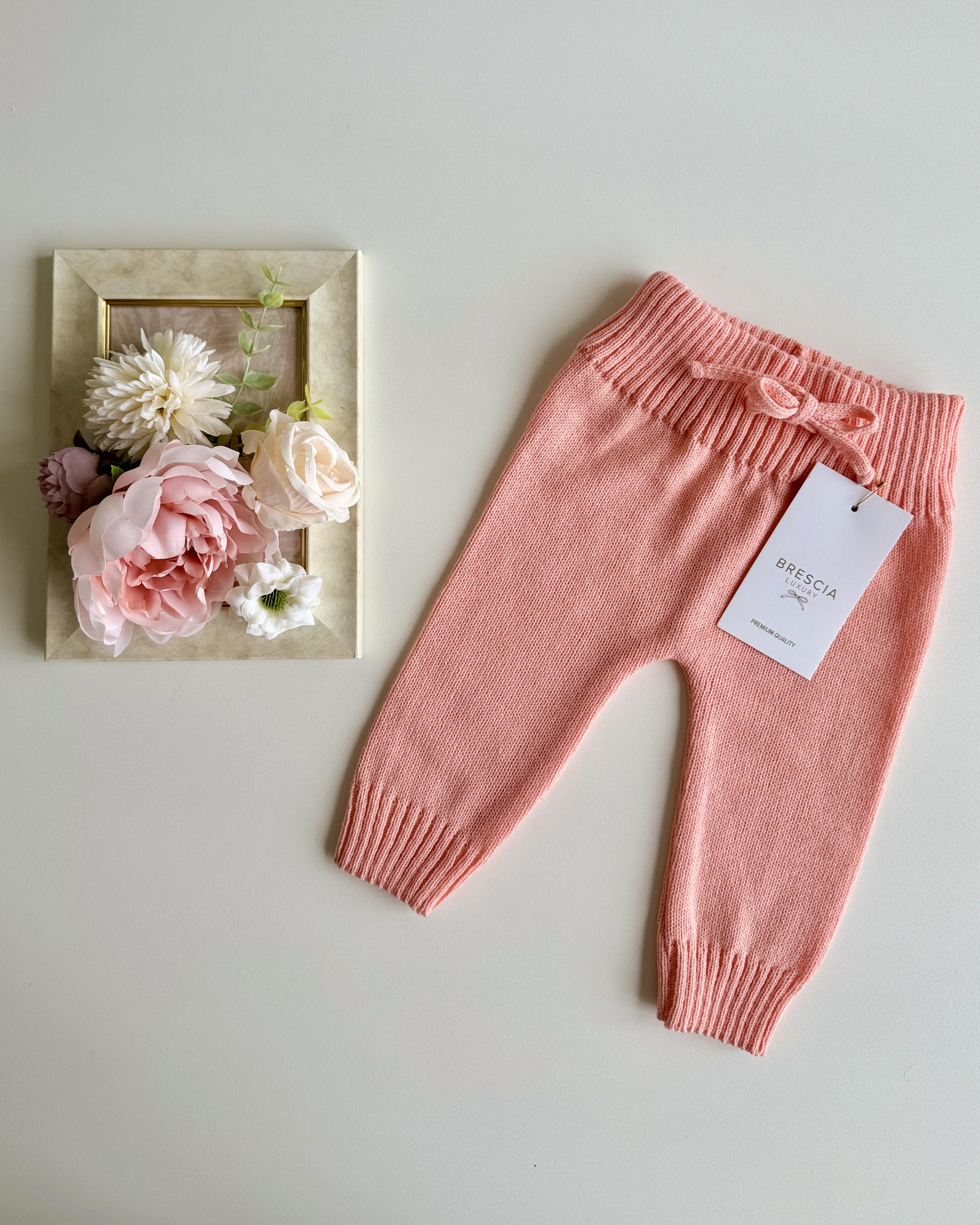 Pantalon Tejido  Premium  Salmon